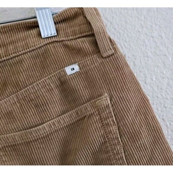 Sunday Best Aritzia Ziggy Bootcut Courduroy Pants Sz 10 Festival Concert 31" Ins - Picture 9 of 10